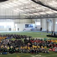 Closing Ceremonies in the Kelly Family Sports Center